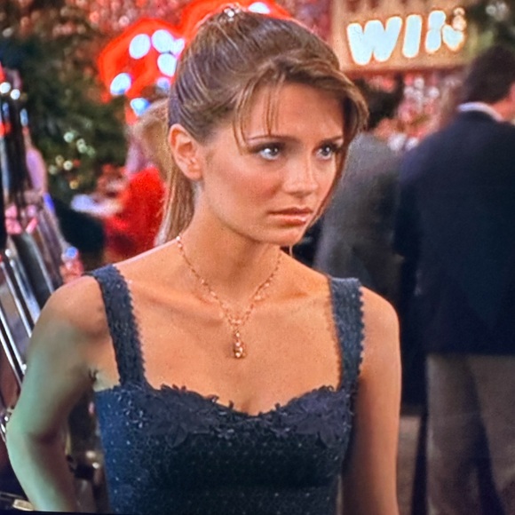 The O.C. Marissa Cooper blue lace dress 8 - Picture 4 of 12